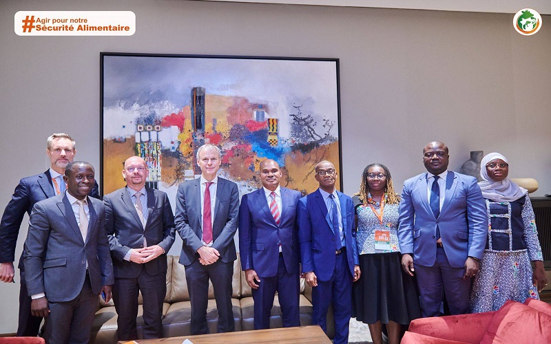 le Directeur de Cabinet du MIRAH Assoumany Gouromenan a eu des rencontres fructueuses en marge du SARA à Abidjan