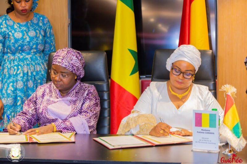 le Sénégal et la Guinée ont signé un nouveau protocole de mise en œuvre visant à renforcer leur accord bilatéral sur la pêche maritime et l'aquaculture.