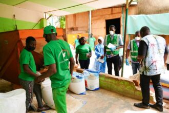 Une tournée d’inspection dans plusieurs sites de production d’aliments pour animaux et de transformation de produits laitiers situés dans la commune de Ouagadougou