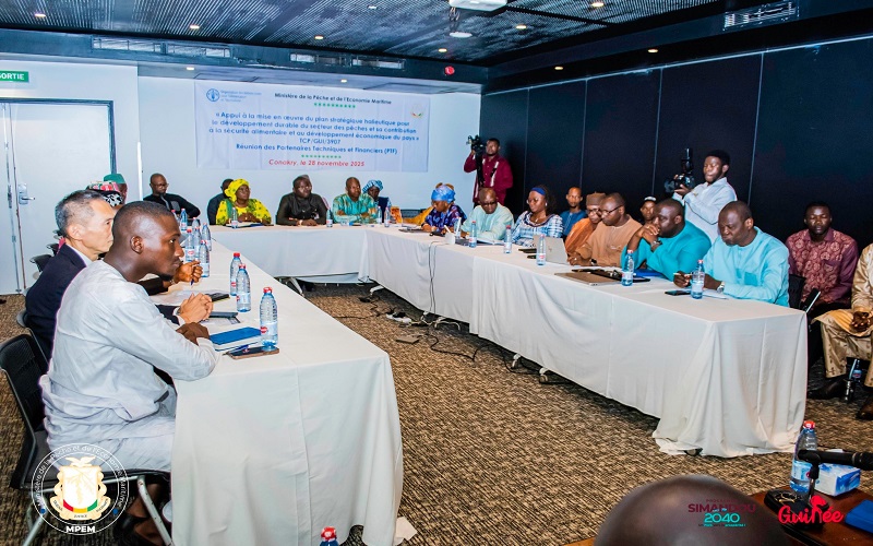 L’état d’avancement du Plan Stratégique Halieutique de Guinée au cœur d’une rencontre