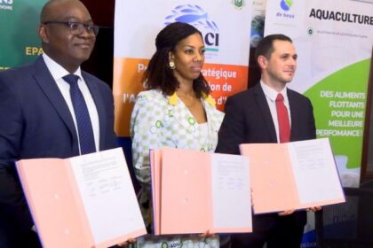 Signature d'un protocole d'accord du Projet AquaFeed
