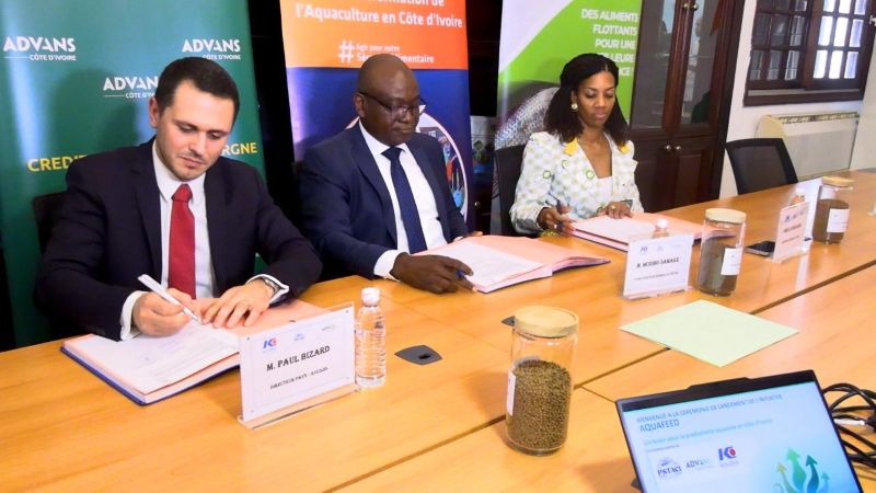 Le PSTACI procède à la signature d’un protocole d’accord du Projet AquaFeed