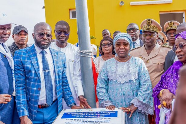 Un nouveau marché de poisson inauguré