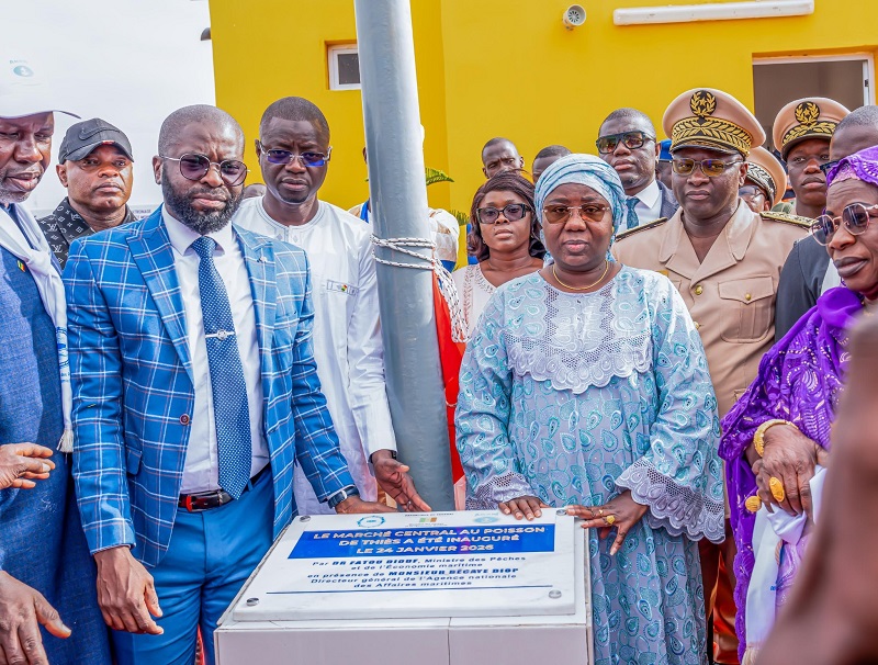 Un nouveau marché de poisson inauguré