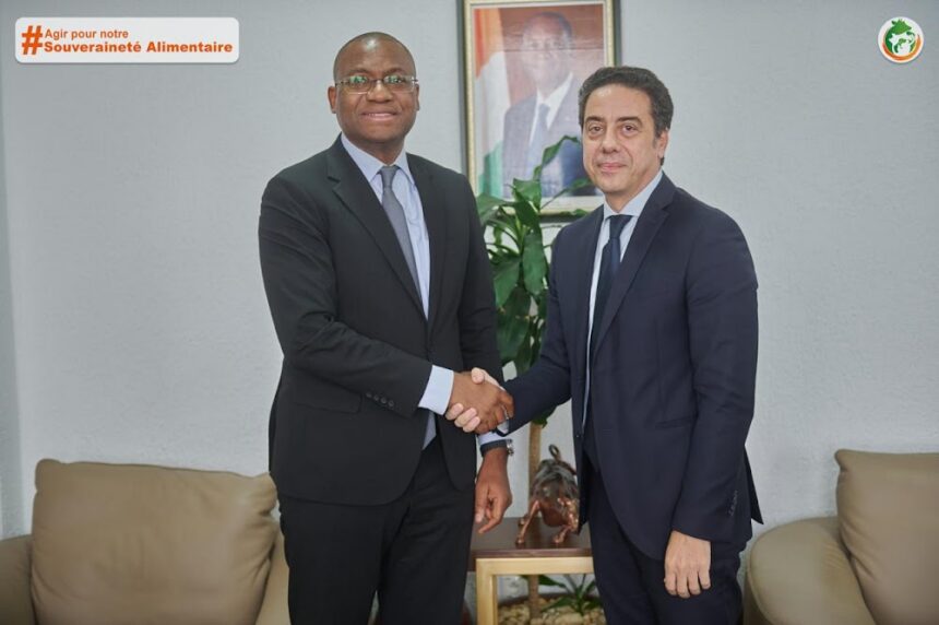 Le Ministre Sidi Touré reçoit l’ambassadeur de l’Egypte