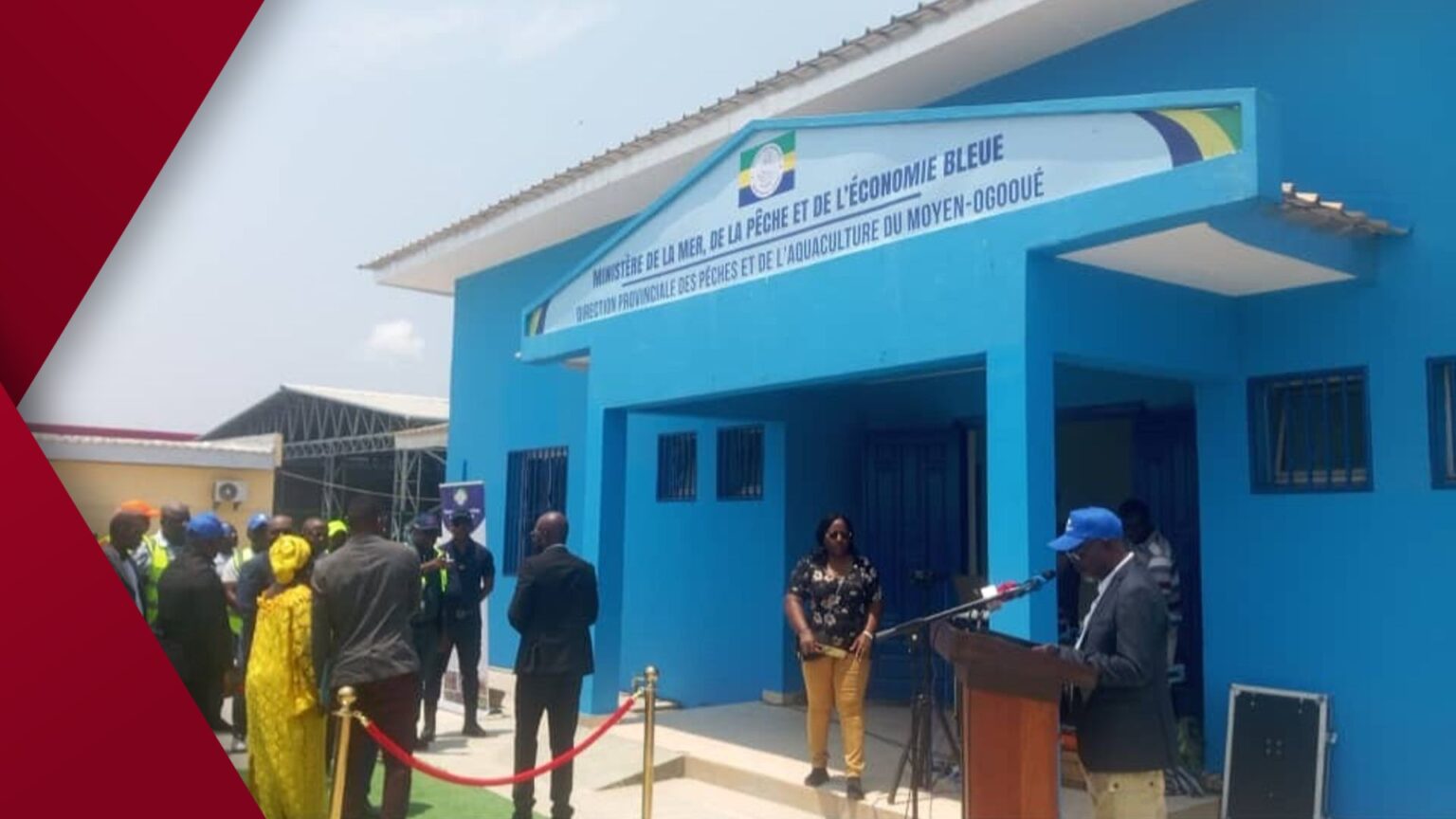 Des infrastructures et équipements destinés à la ville de Lambaréné, pour renforcer l’industrie de la pêche locale