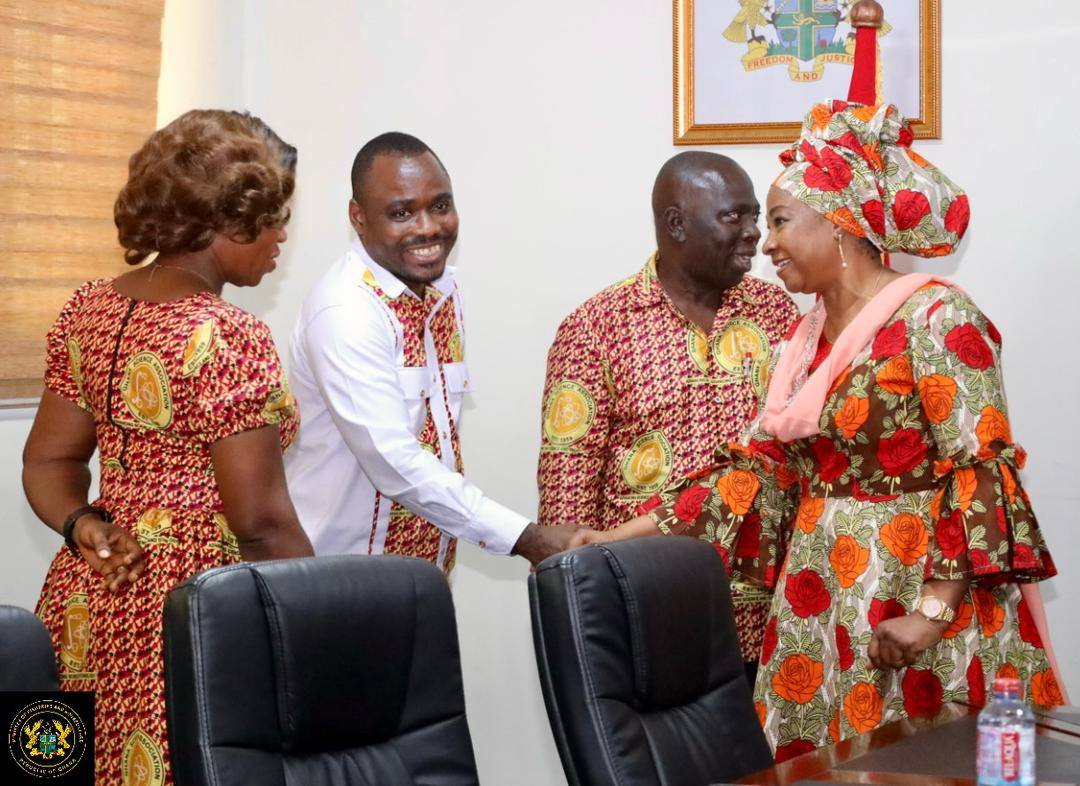 Ghana/L'association scientifique du Ghana chez la ministre des pêches