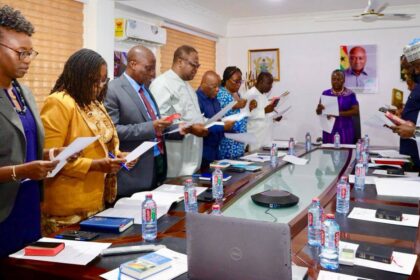 La ministre Emilia Arthur à la tête du nouveau conseil d'administration de la Commission des Pêches.