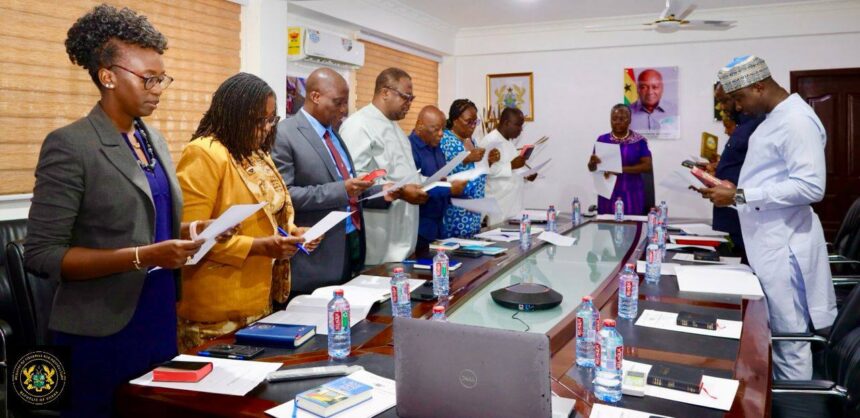 La ministre Emilia Arthur à la tête du nouveau conseil d'administration de la Commission des Pêches.