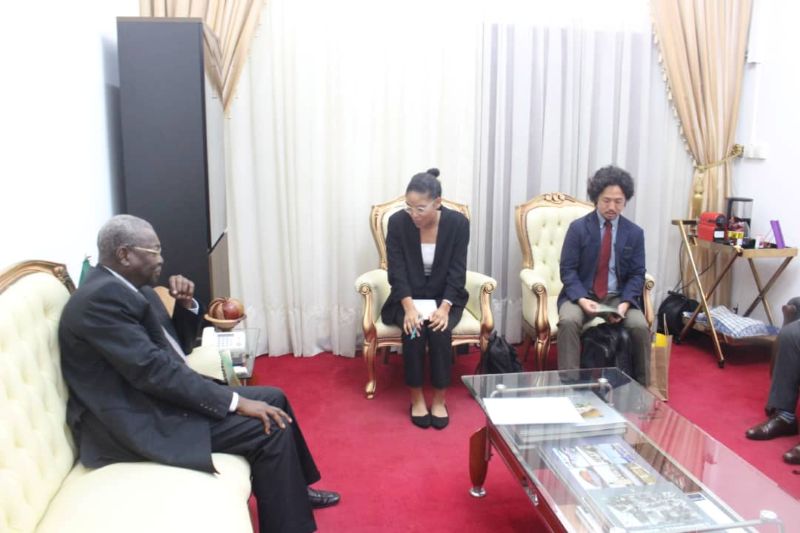 Des experts du PROFIP reçus par le Ministre de l’élevage