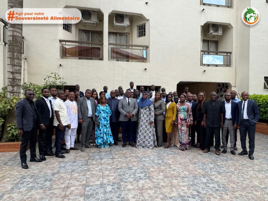 Des agents des Directions Centrales du MIRAH et des Représentants de l’OIA aquacole formés