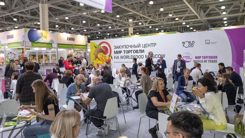 La 9e édition du Forum mondial de la pêche et Salon des produits de la mer de Russie s’est tenue récemment à l'Expoforum de Saint-Pétersbourg