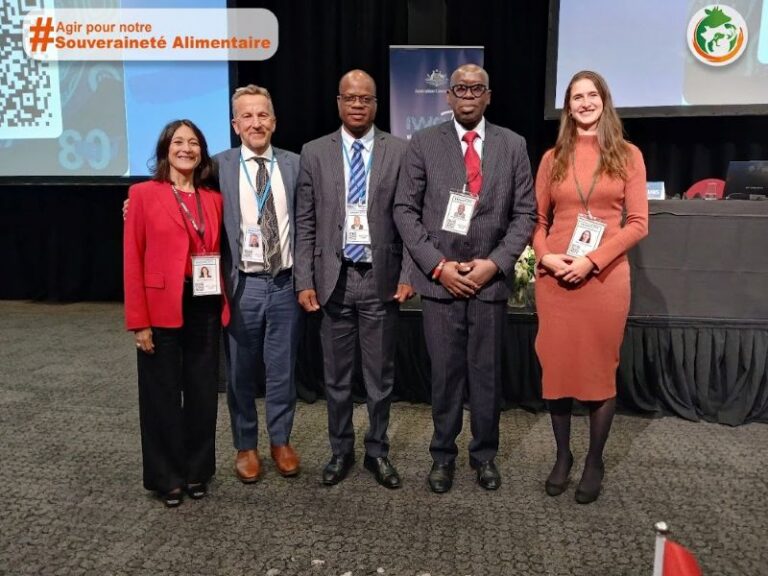Commission baleinière internationale/La Côte d’Ivoire présente à la 70e session en Australie